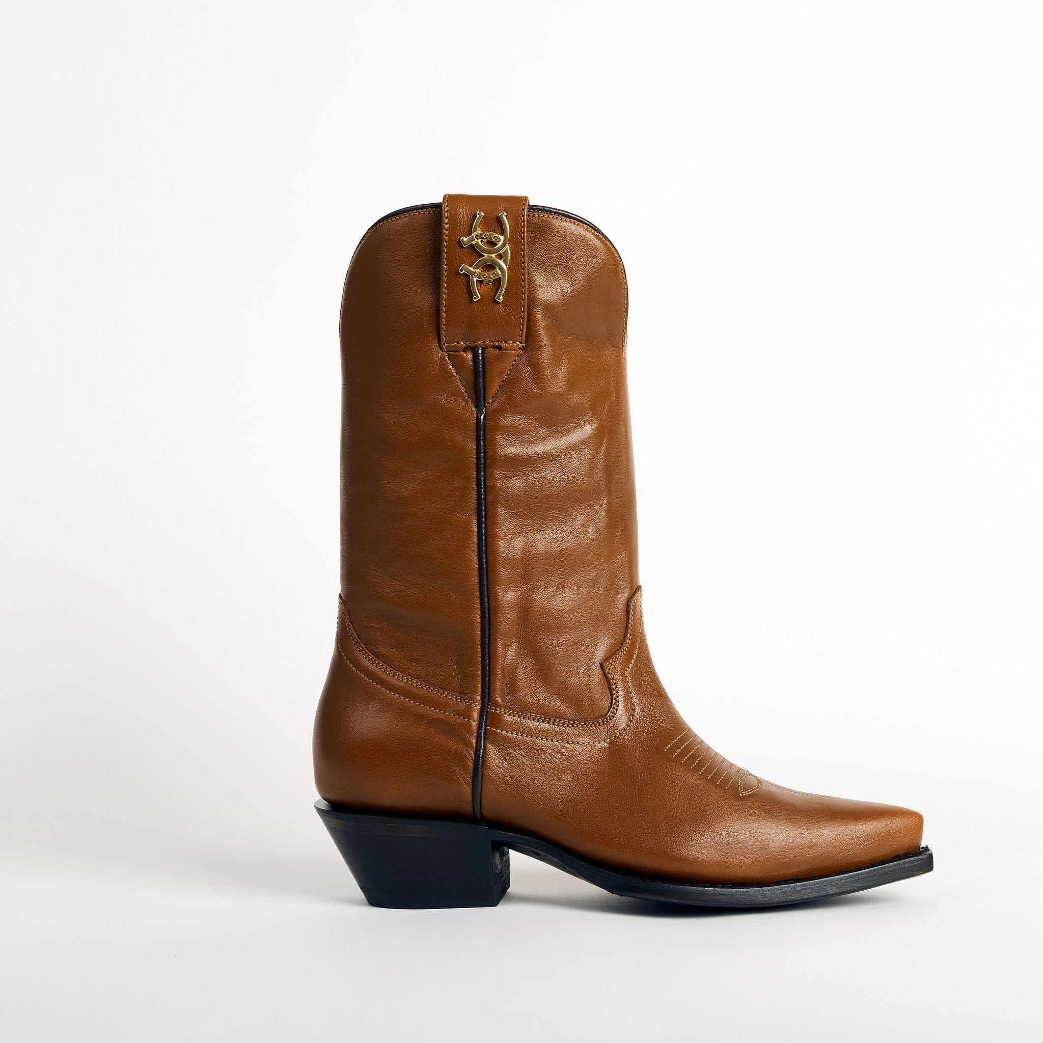 Cerrat Women's Classic Cowboy Boots--Brown