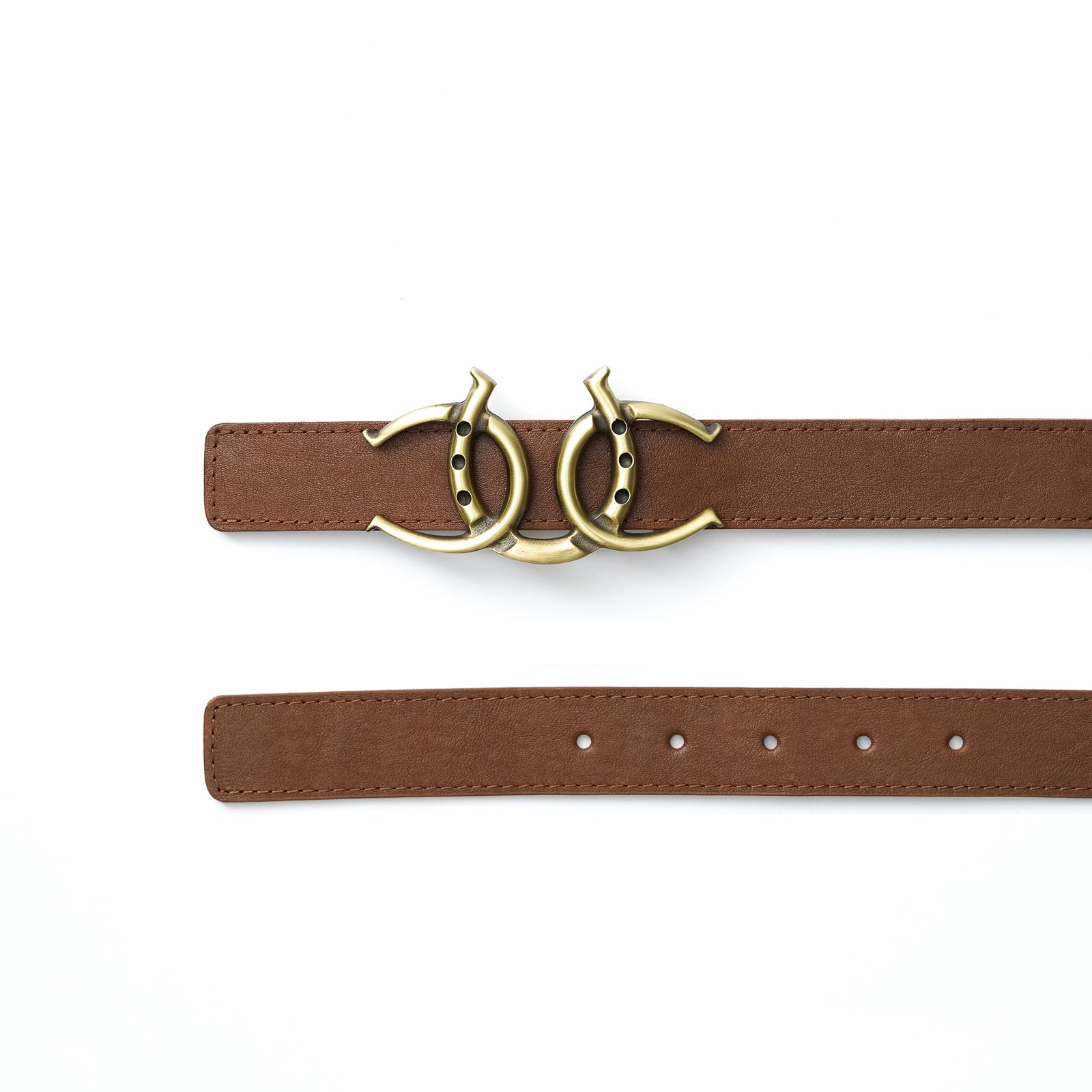 Cerrat Women's Heritage Belt--Brown & Bronze