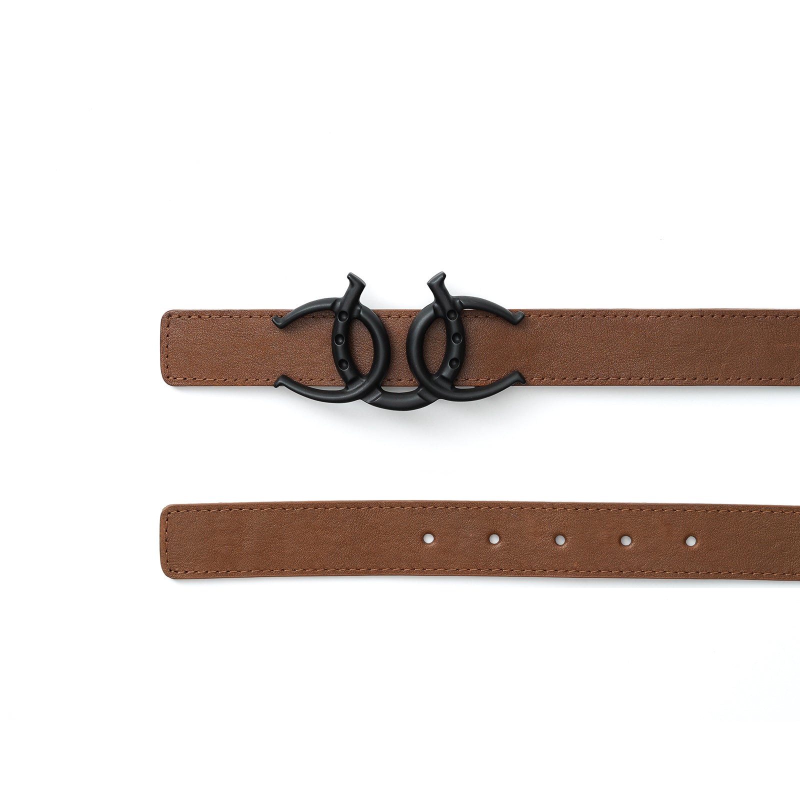 Cerrat Women's Heritage Belt--Brown & Matte Black