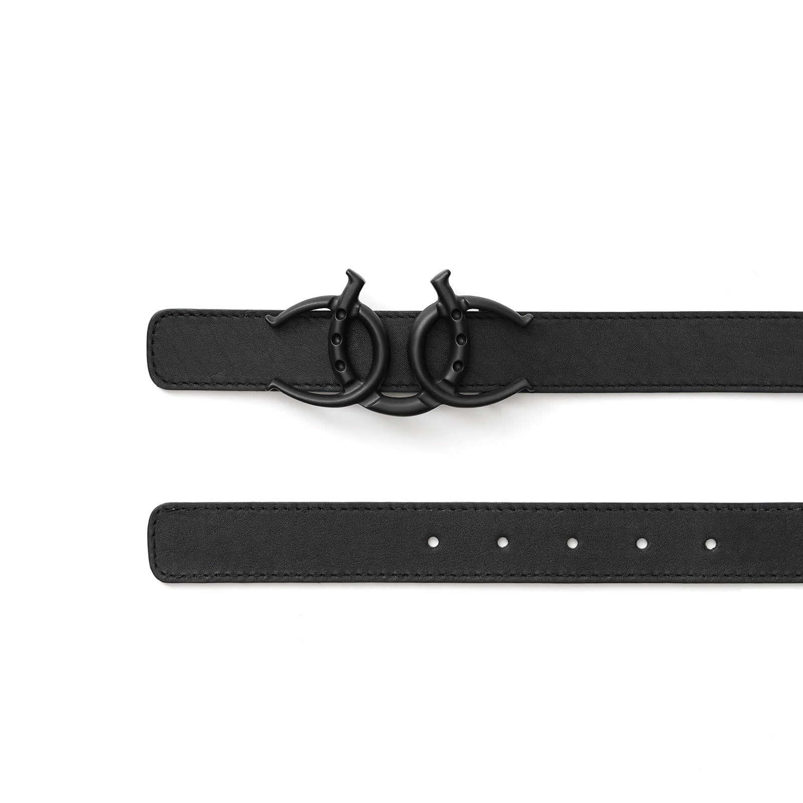 Cerrat Women's Heritage Belt--Black & Matte Black