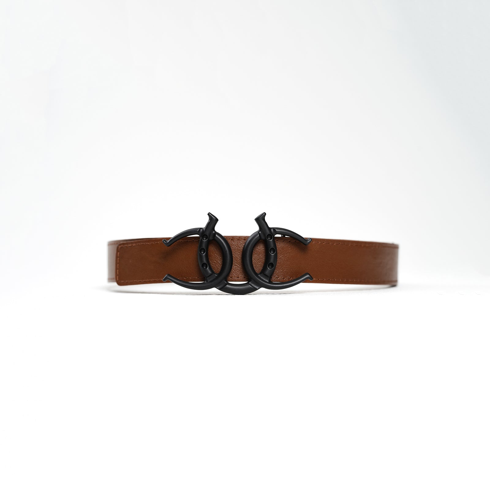 Cerrat Women's Heritage Belt--Brown & Matte Black