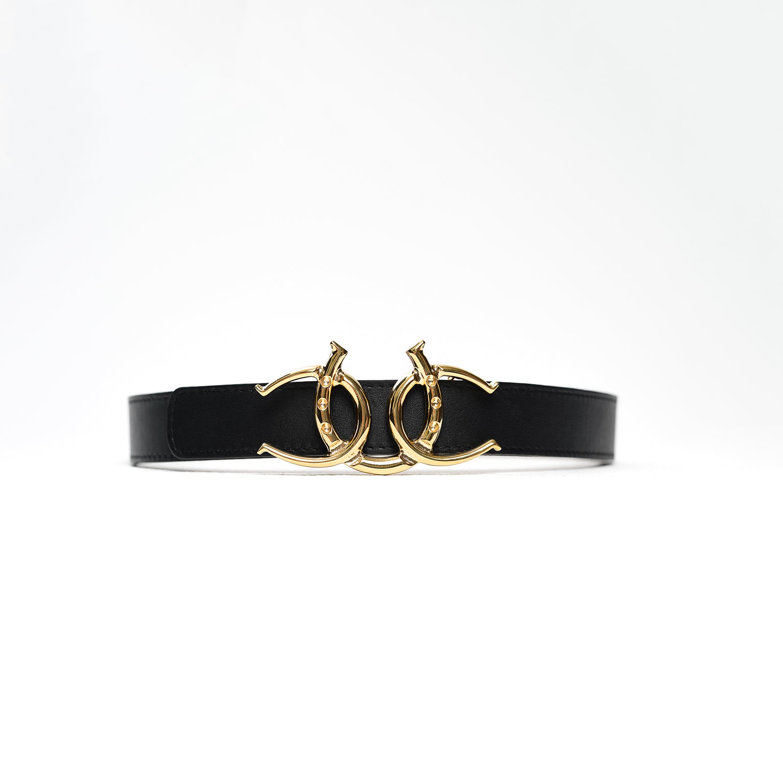 Cerrat Women's Heritage Belt--Black & Gold